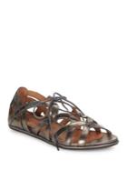 Gentle Souls By Kenneth Cole Oona Lace-up Leather Sandals