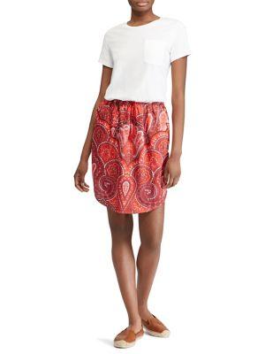 Lauren Ralph Lauren Petite Pocket Tee Jersey Day Dress