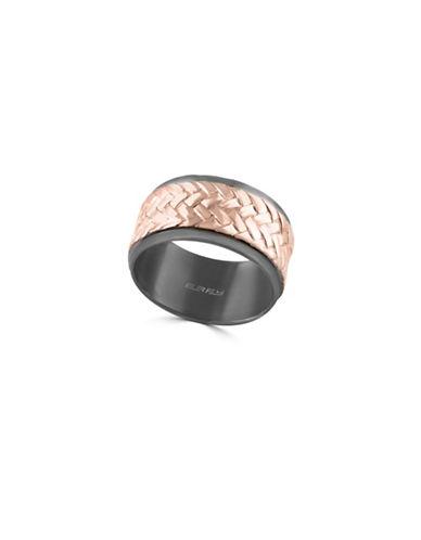 Effy Gento Woven Pattern Sterling Silver Ring