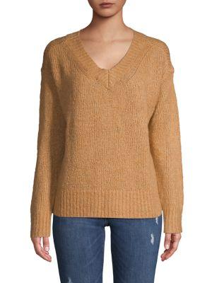 Lord & Taylor Knit V-neck Pullover