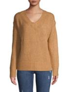 Lord & Taylor Knit V-neck Pullover