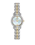Citizen Ladies Silhouette Two-tone Crystal Watch