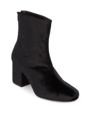 Free People Cecile Velvet Booties/3