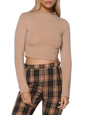 Tiger Mist Cameron Cropped Top
