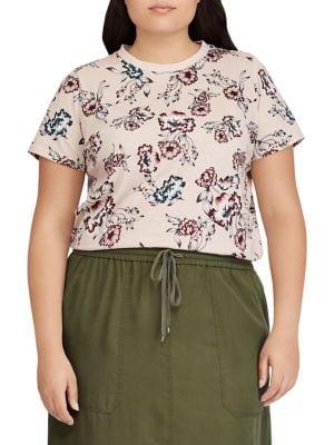 Lauren Ralph Lauren Plus Jersey Short-sleeve Top