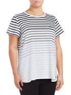 Calvin Klein Performance Plus Striped Tee