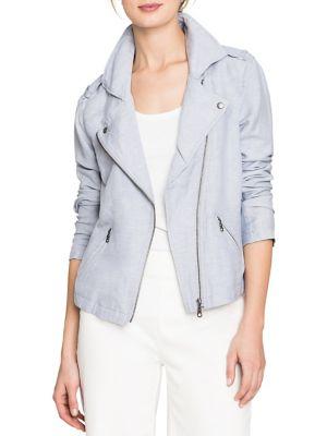 Nic+zoe Full Zip Moto Jacket