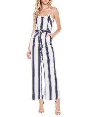 Bardot Evie Stripe Jumpsuit