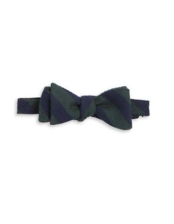 Brooks Brothers Striped Textured Bow Tie