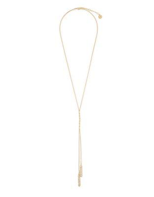 Vince Camuto Pave Crystal Twisted Y-necklace