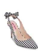 Betsey Johnson Edna Gingham Slingback Pumps