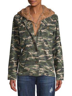 Kensie Jeans Layered Faux-fur Lined Jacket
