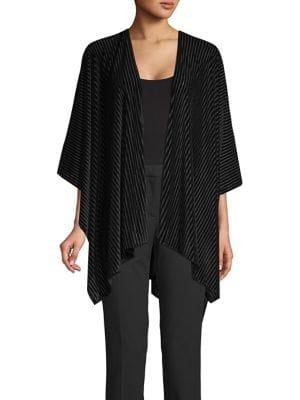 Collection 18 Ribbed Velvet Wrap