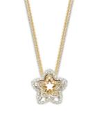 Mother's Day Lovesome Flower Swarovski Crystal Pendant Necklace
