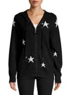 Ply Cashmere Star Printed Cashmere Hoodie