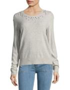B. Young Pearl Necklace Sweatshirt