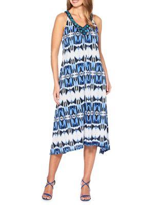 Rafaella Petite Tie Dyed Shift Dress