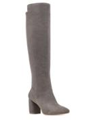 Nine West Kerianna Suede Stretch Tall Boots