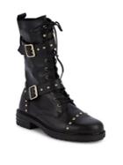 Kurt Geiger London Studded Leather Boots