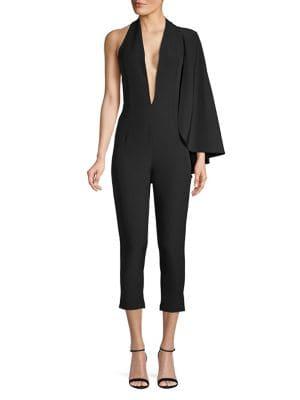 Caara Asymmetrical Halter Jumpsuit