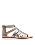 Clarks Kele Lotus Strappy Leather Sandals