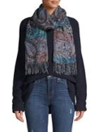 Lord & Taylor Paisly Cashmink Scarf