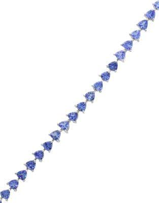 Effy Silver And Tanzanite Tennis Bracelet