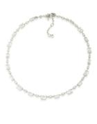 Carolee Glass Ceiling Cubic Zirconia Collar Necklace
