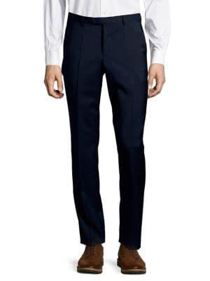 Hugo Simons Regular Fit Wool Pants