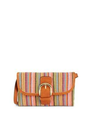 Circus By Sam Edelman Candace Buckled Woven Wallet