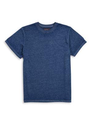Black Brown Heathered Tee
