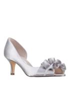 Nina Capulet Ruffle Satin Pumps