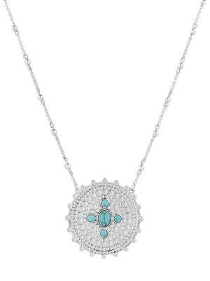 Lucky Brand April Chase Pendant Necklace