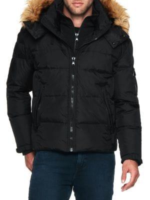 S13 Matte Faux Fur Downhill Jacket