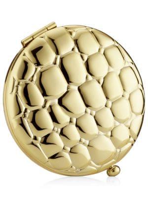 Estee Lauder Golden Alligator Slim Compact Pressed Powder/0.1 Oz.