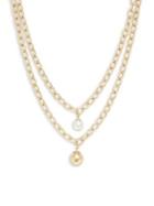 Design Lab Faux-pearl Chain Necklace