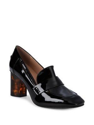 Kurt Geiger London Classic Patent Leather Square-toe Pumps