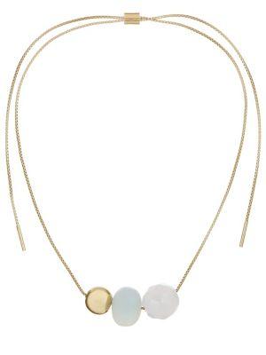 French Connection Beaded Long Pendant Necklace