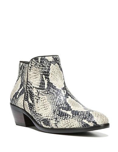 Sam Edelman Petty Printed Leather Ankle Boots