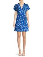 French Connection Verona Floral Wrap-front Dress