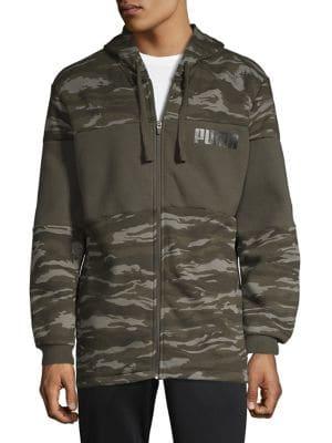 Puma Camo Foil Full-zip Hoodie