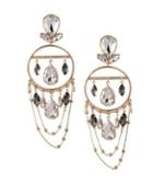 Bcbgeneration Cubic Zirconia And Crystal Drop Earrings
