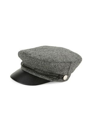 Vince Camuto Herringbone Military Hat