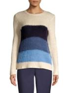 Vince Camuto Textured Colorblock Sweater