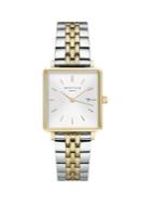 Rosefield Boxy Goldtone & Two-tone Stainless Steel Bracelet Watch