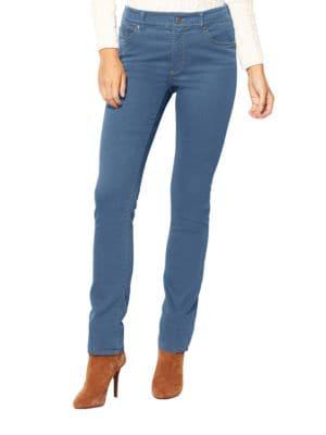 Lauren Ralph Lauren Petite Slimming Straight Leg Jeans