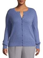 Lord & Taylor Petite Classic Cashmere Cardigan