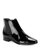 Calvin Klein Finilla Faux Patent Leather Booties