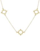 Ripka Juliette Diamond And 14k Gold Station Pendant Necklace