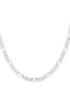 Lord & Taylor Sterling Silver Medium Curve Chain Necklace
